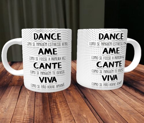 Caneca bis feliz dia dos namorados - Nossa Camiseta